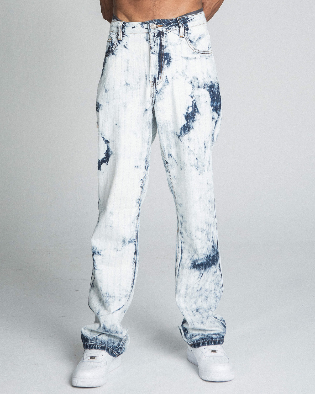 AJ01L-1 Tie-Dye Loose Jeans – Westside Supply Co.