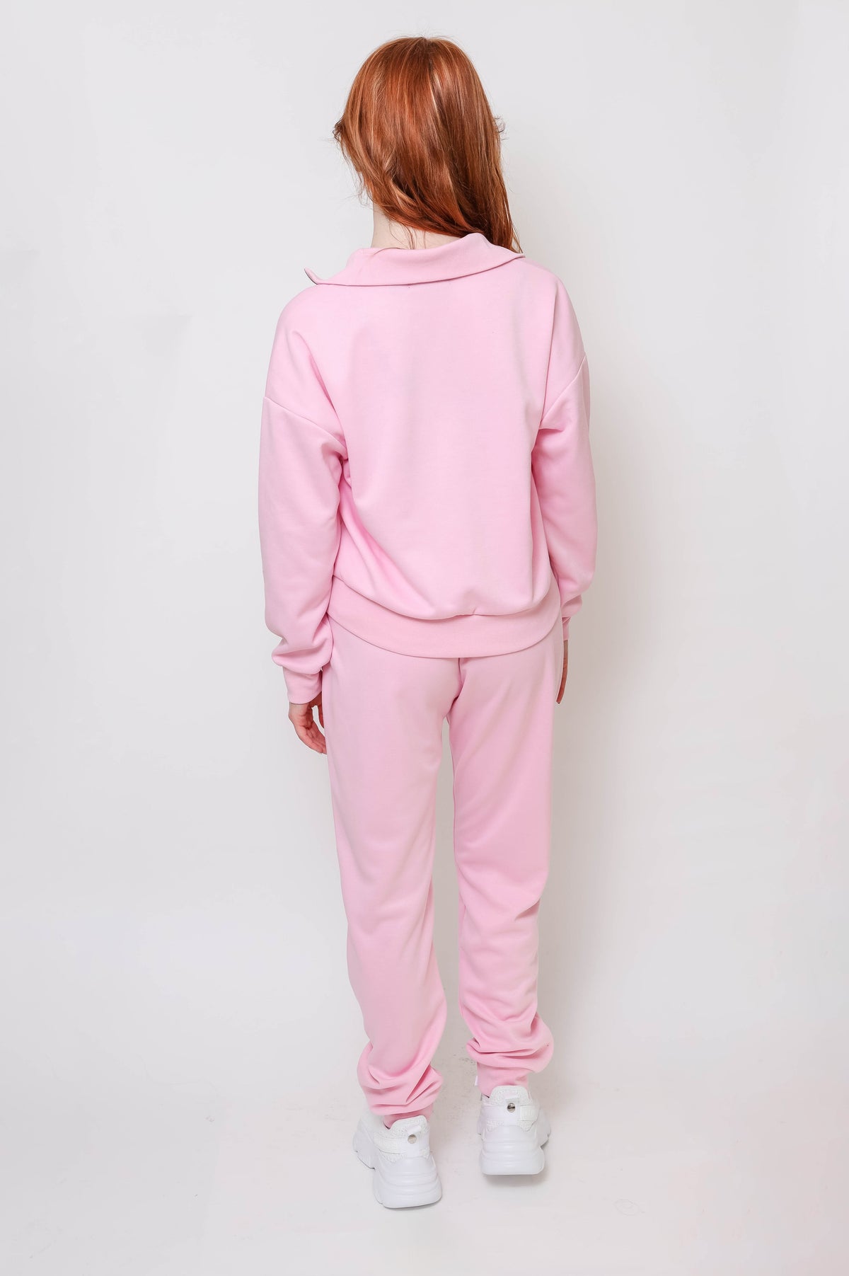 Women's Quarter-Zip Pullover & Jogger Set