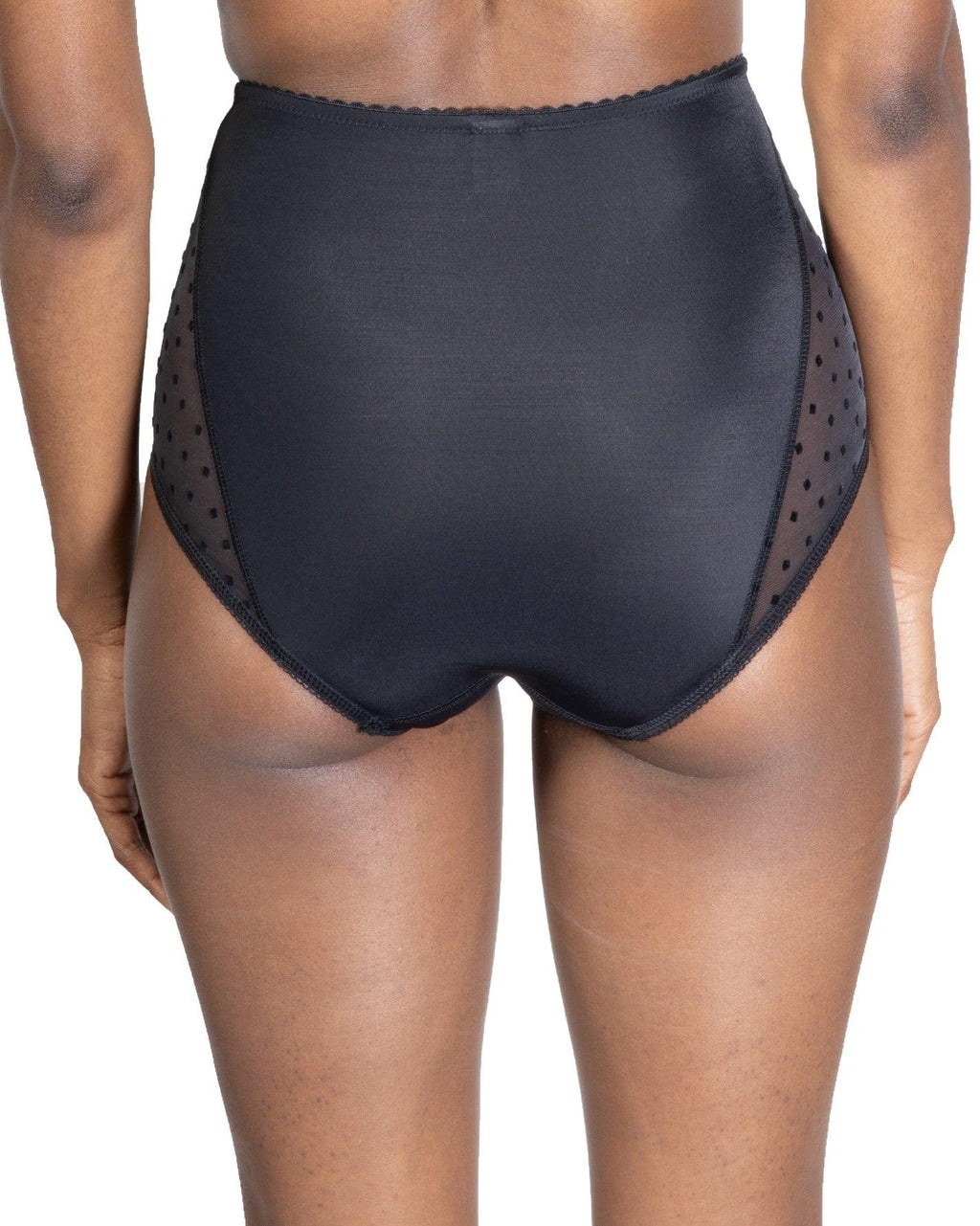 High-Waist Polkadot Panties Full Coverage, Deneb-3