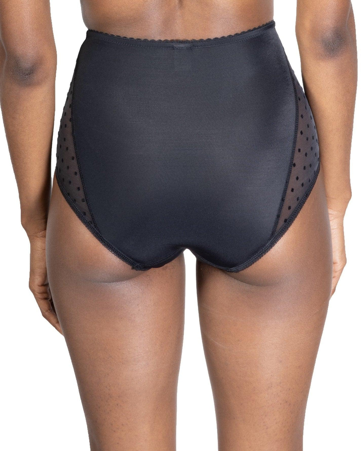 High-Waist Polkadot Panties Full Coverage, Deneb-3