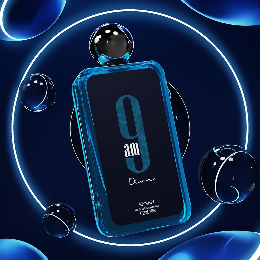 Afnan 9 PM For Men Eau De Parfum, 3.4 Fl. Oz