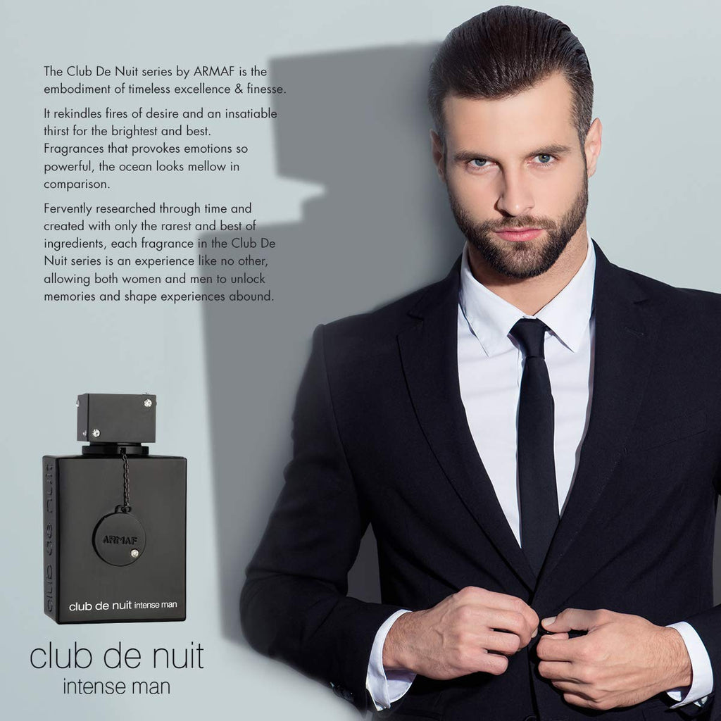 Armaf Club De Nuit Intense for Men Eau de Parfum Spray, 6.8 Ounce / 200 ml