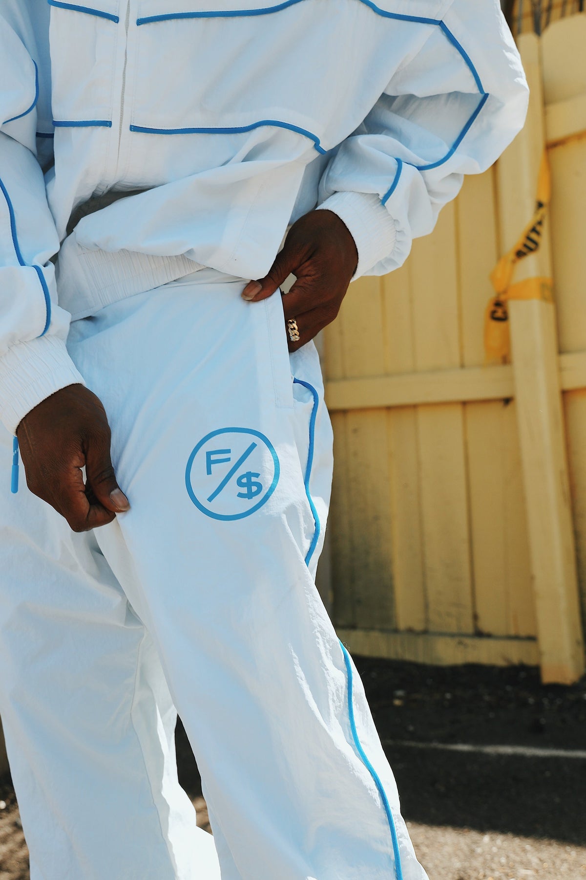 Lightweight Utility Track Pants – Slight Baggy Fit Streetwear Pants