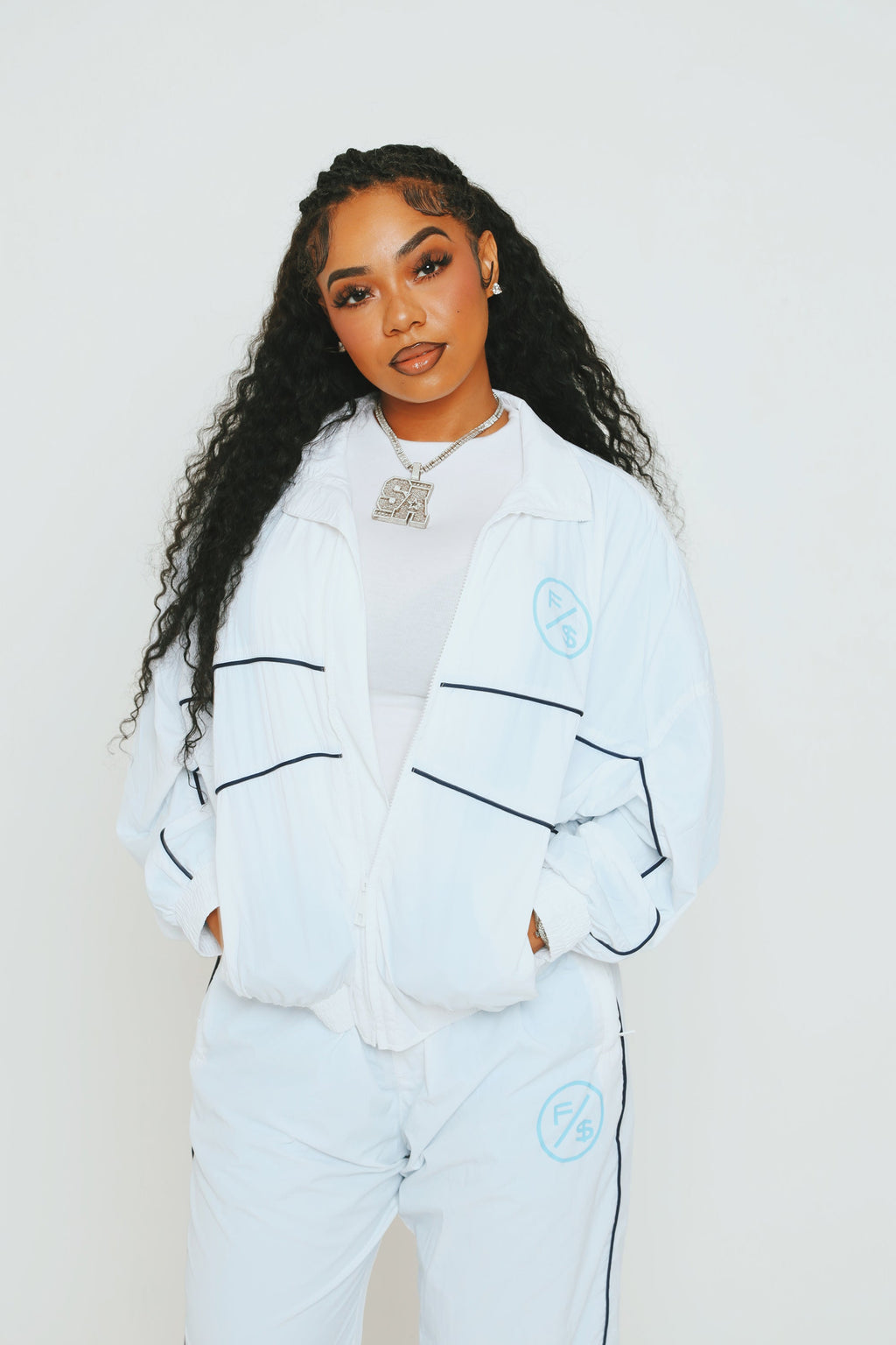Lightweight Utility Windbreaker Jacket – Full Zip Streetwear Track Jacket