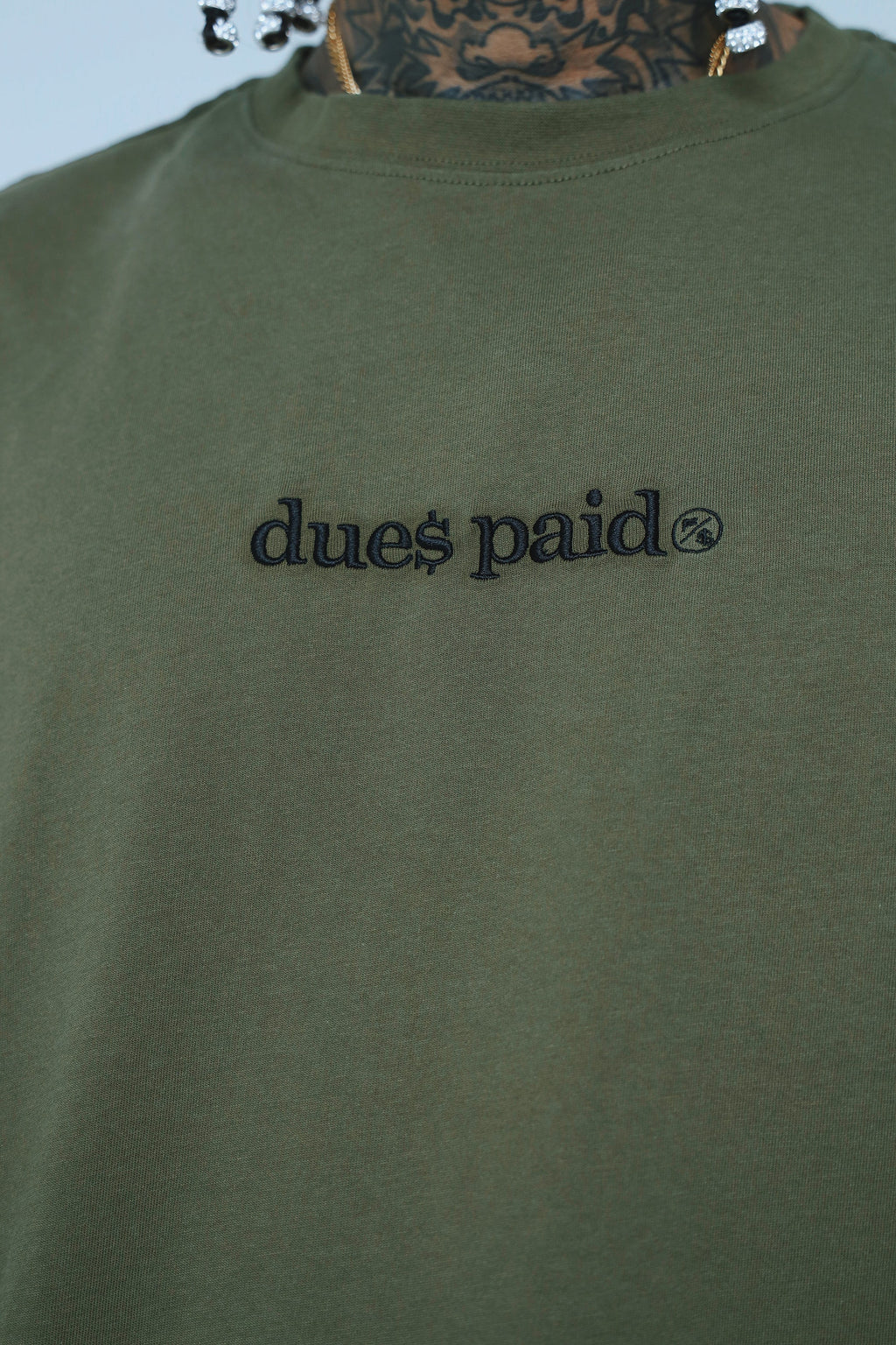 Oversized Graphic T-Shirt – “Dues Paid” Streetwear Tee – Relaxed Fit