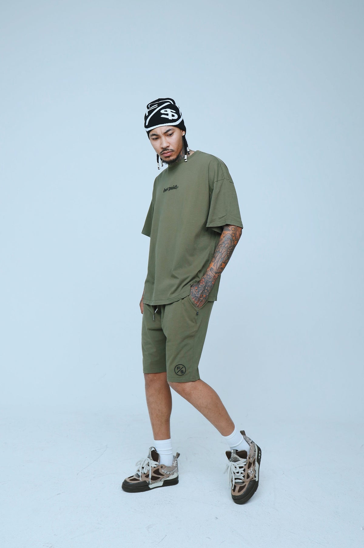 Oversized Graphic T-Shirt – “Dues Paid” Streetwear Tee – Relaxed Fit