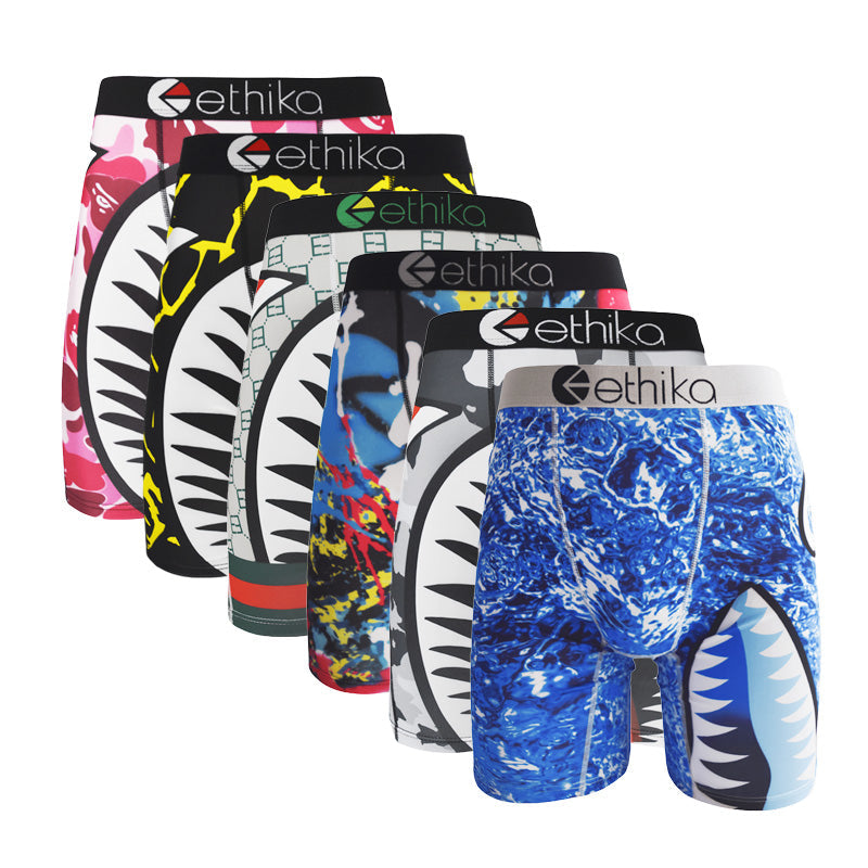 6Pcs/3Pcs ETHIKA Men's Boxer Briefs