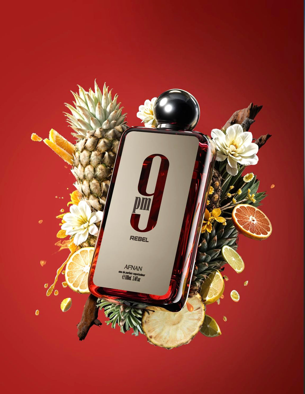 Afnan 9 PM For Men Eau De Parfum, 3.4 Fl. Oz