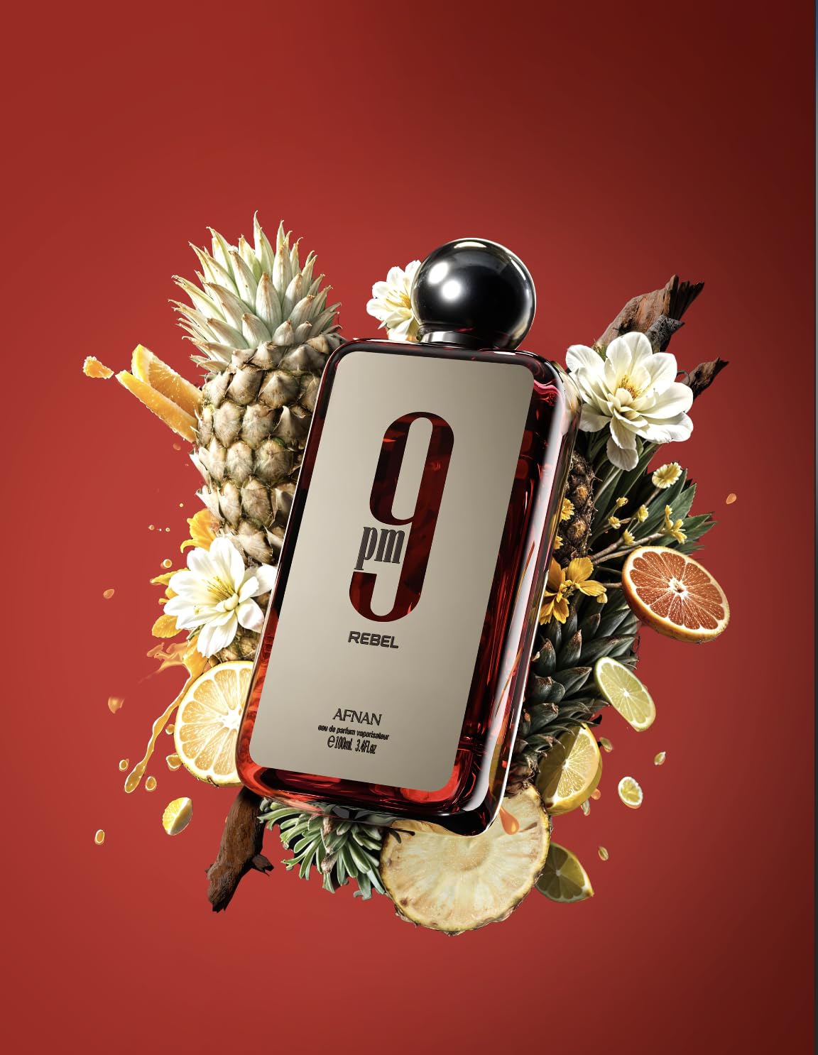 Afnan 9 PM For Men Eau De Parfum, 3.4 Fl. Oz