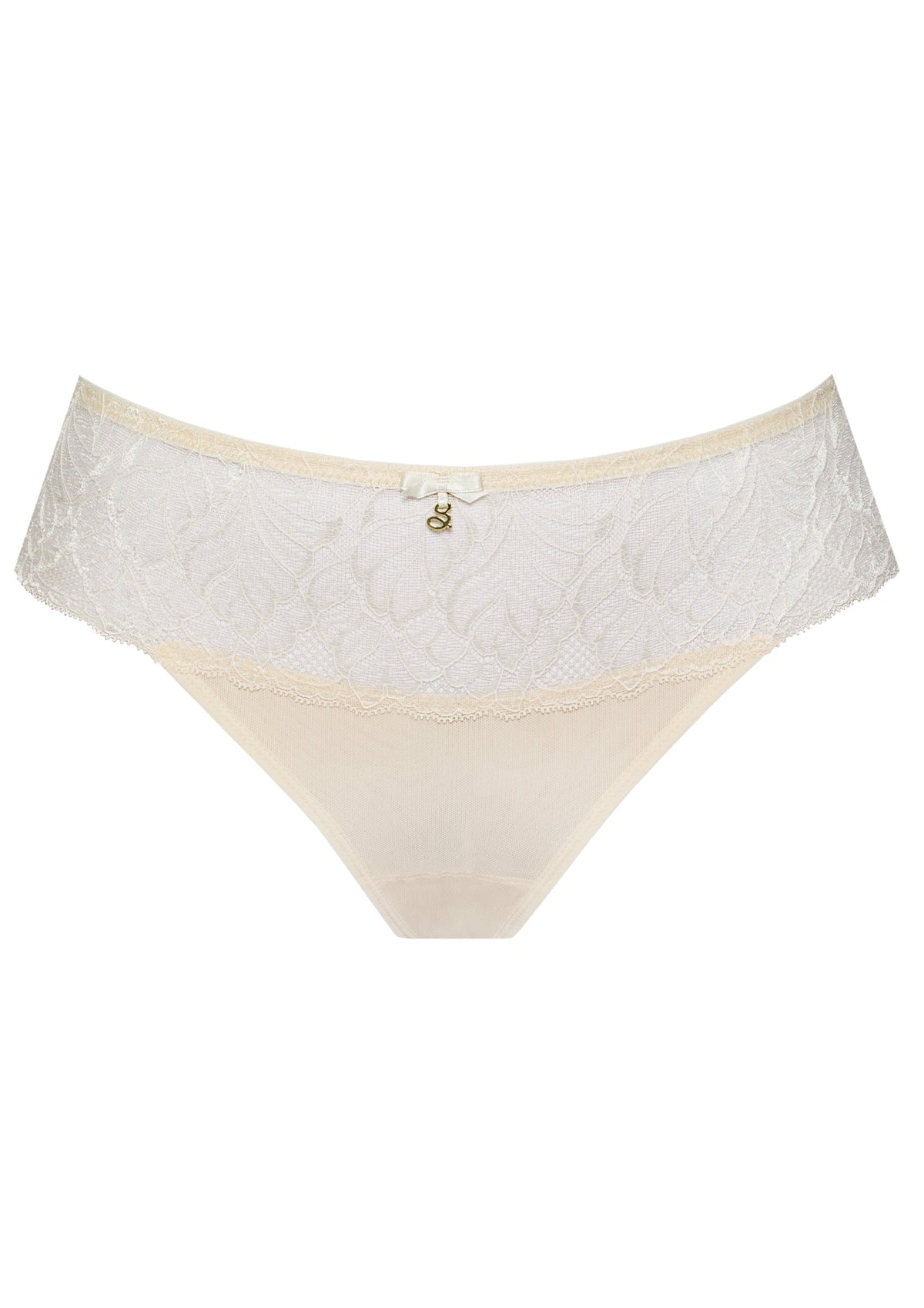 Samanta Amelia Sponge Cake Mid‑Rise Mesh String Panty-3