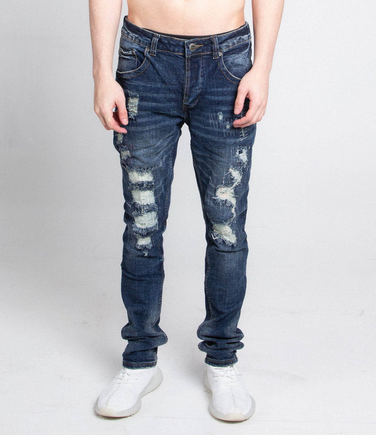A403 Ripped Mid-Rise Skinny Jeans – Westside Supply Co.