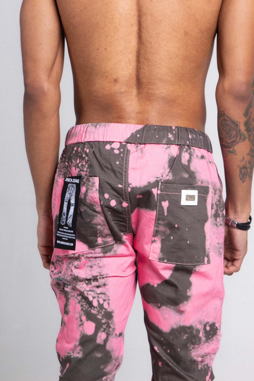AJ04L Color-Dye Loose Jeans