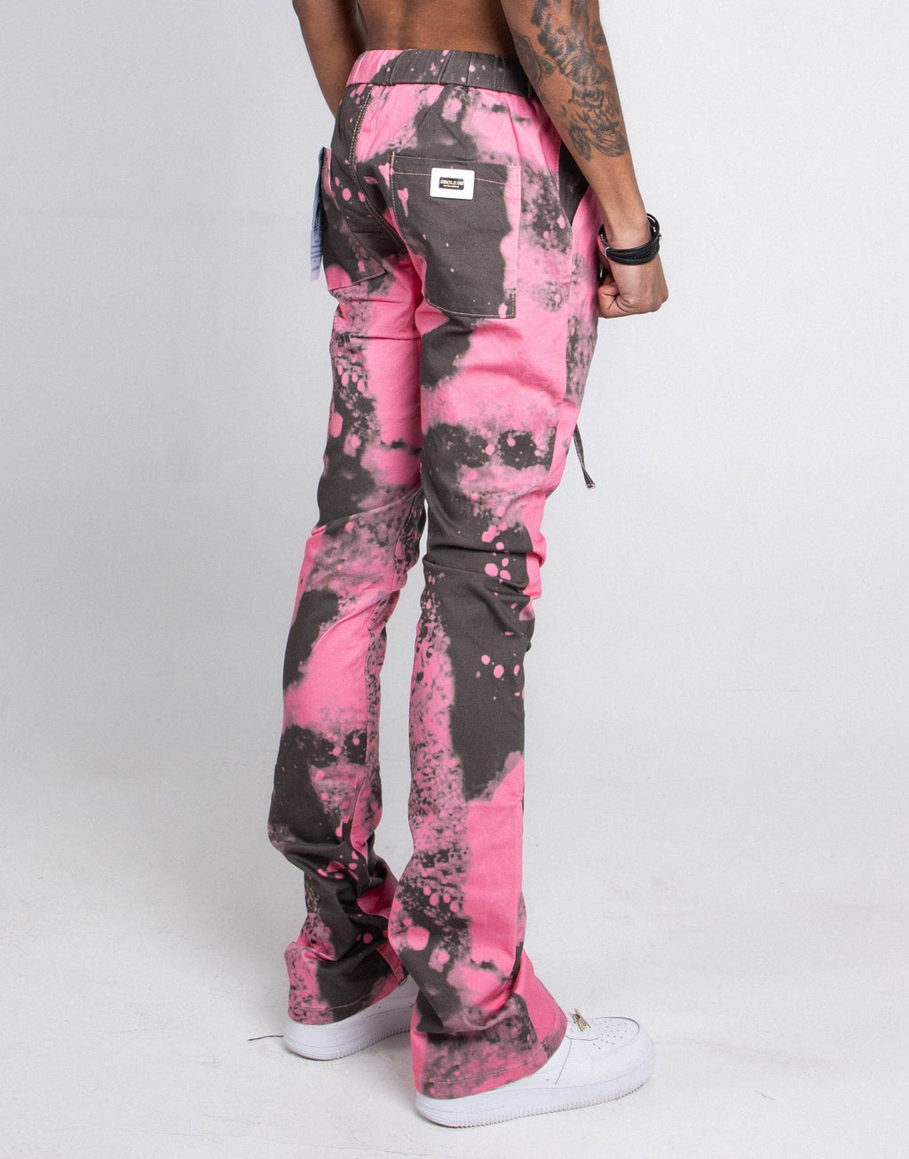 AJ04L Color-Dye Loose Jeans