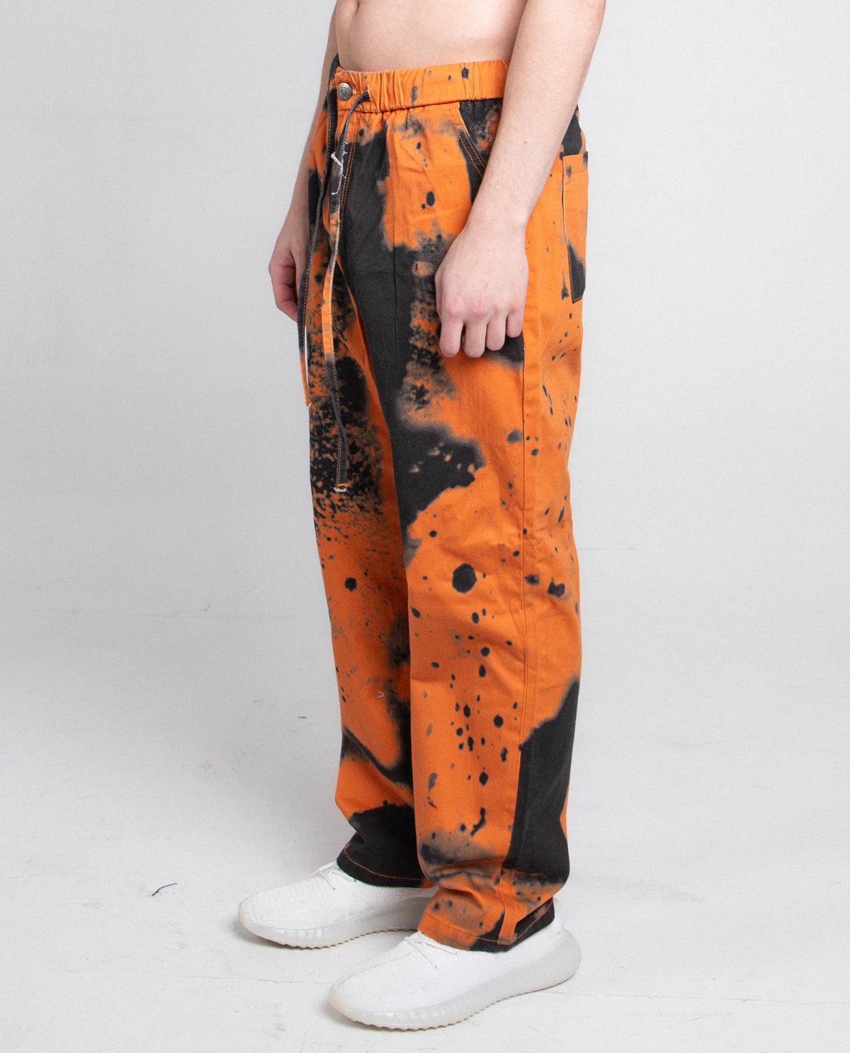 AJ04L Color-Dye Loose Jeans