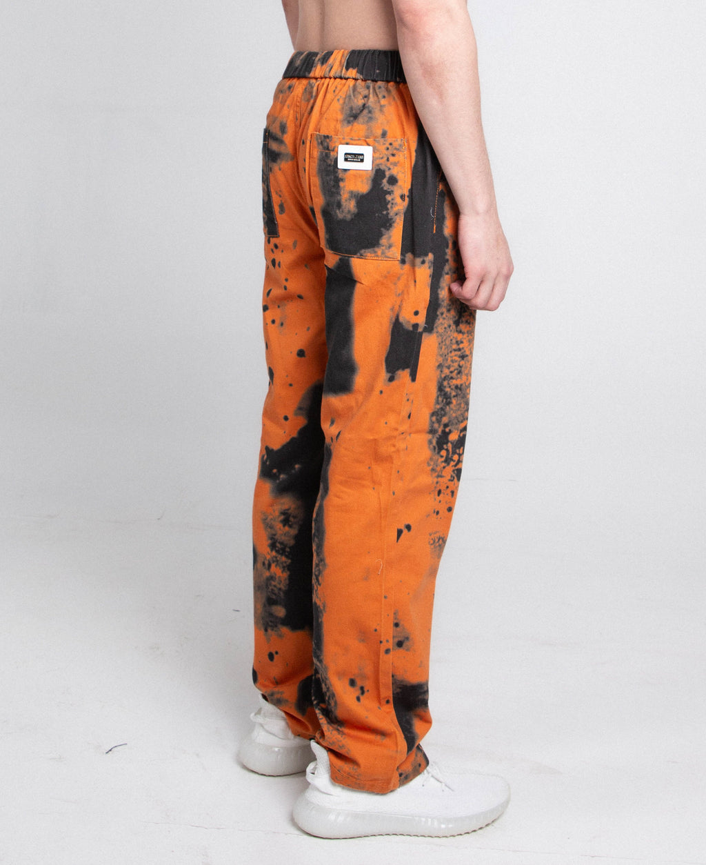 AJ04L Color-Dye Loose Jeans