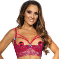 Axami Cherry Bomb Open Cup Shelf Bra-0