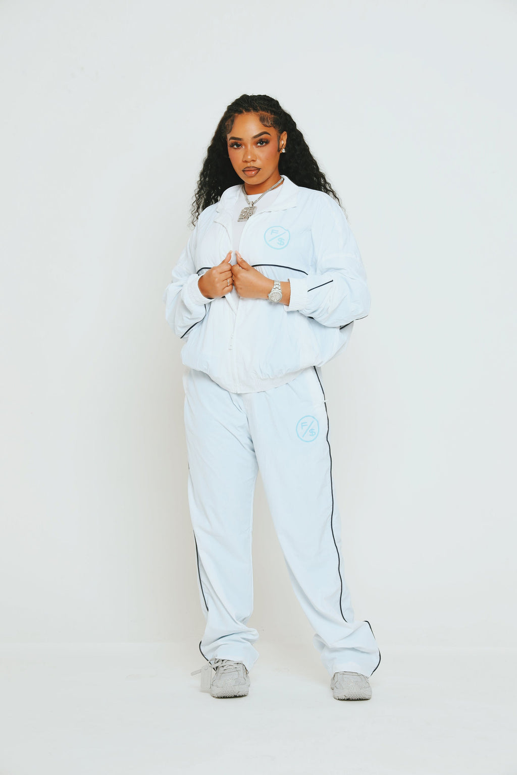 Lightweight Utility Windbreaker Jacket – Full Zip Streetwear Track Jacket