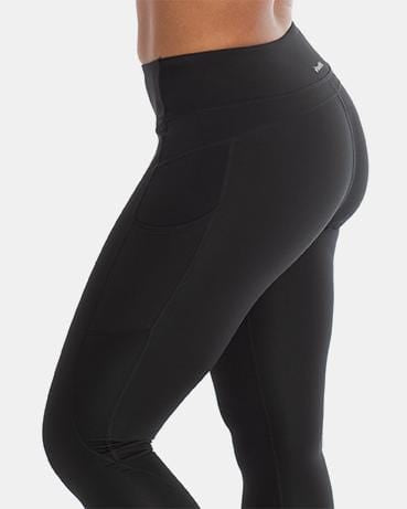 Mid-Rise Pocketed Legging – Booya Black (XS)