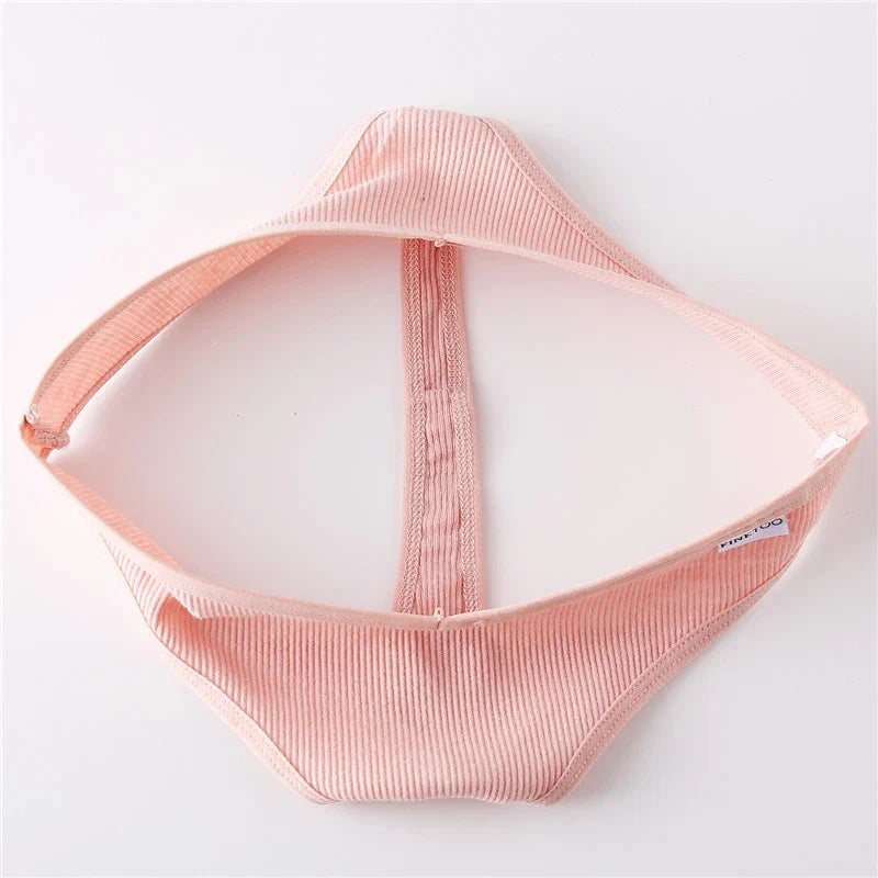 Comfortable Cotton G-String Thongs for Women – 3-Piece Panties Set