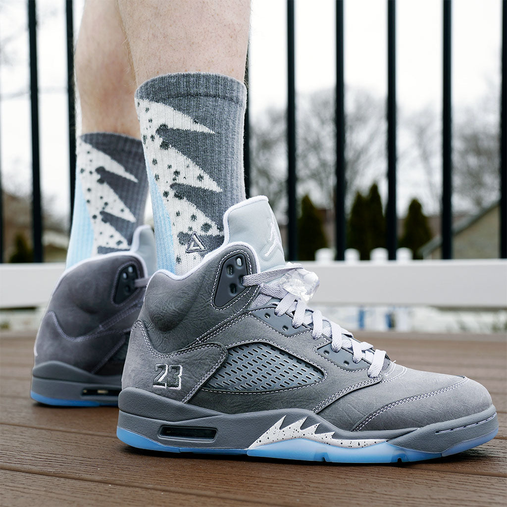SNKR Socks - Wolf Grey 5