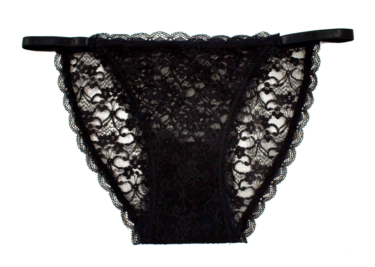 Lace Bikini With Elastic, XS-2X