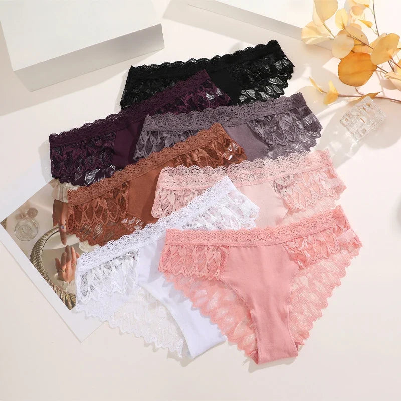 FINETOO Women's 3-Piece Lace Brief Set - product image 2