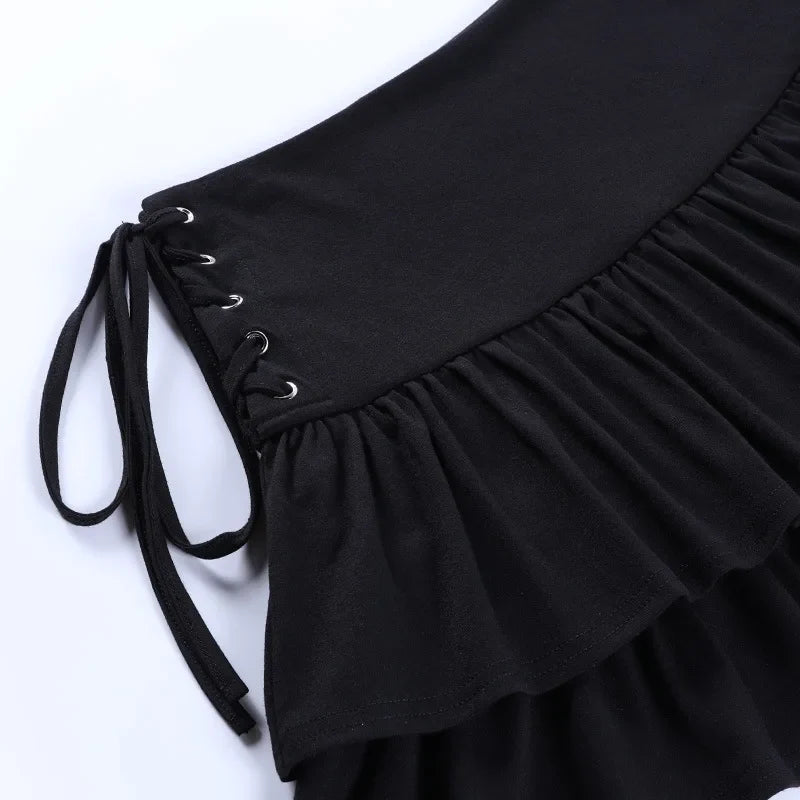 Women's Mall-Goth Bandage Mini Skirt - product image 22