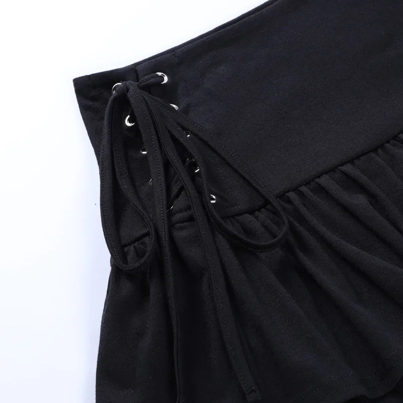 Women's Mall-Goth Bandage Mini Skirt - product image 25