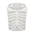 Women Gothic Vest Coat Hollowed Skeletal Gilet Hoodie Sleeveless Hooded Waistcoat Streetwear for Party - product image 10