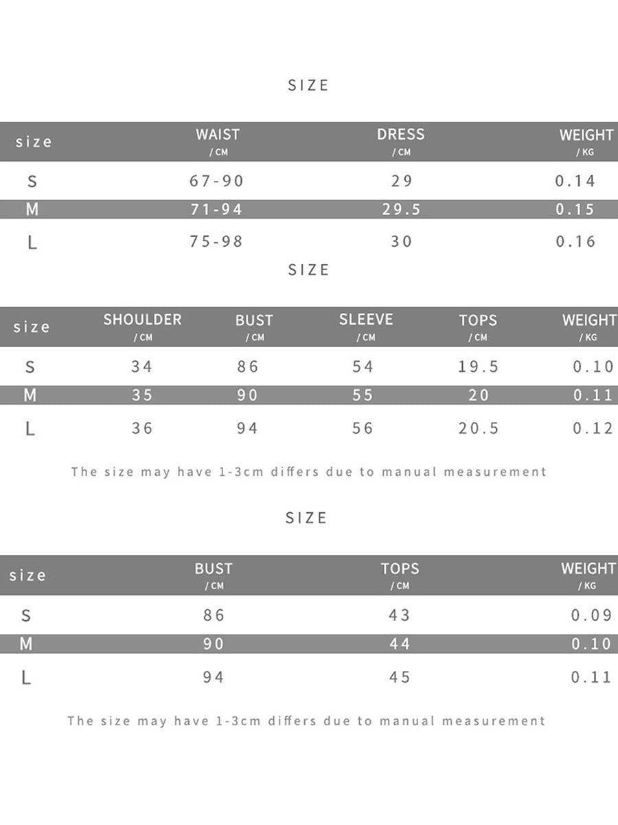 Women 3 Piece Sets Long Sleeve Shrug + Halter Tank Top + Irregular Pleated Skirts Y2K Aesthetic Gothic Sexy Streetwear - product image 7