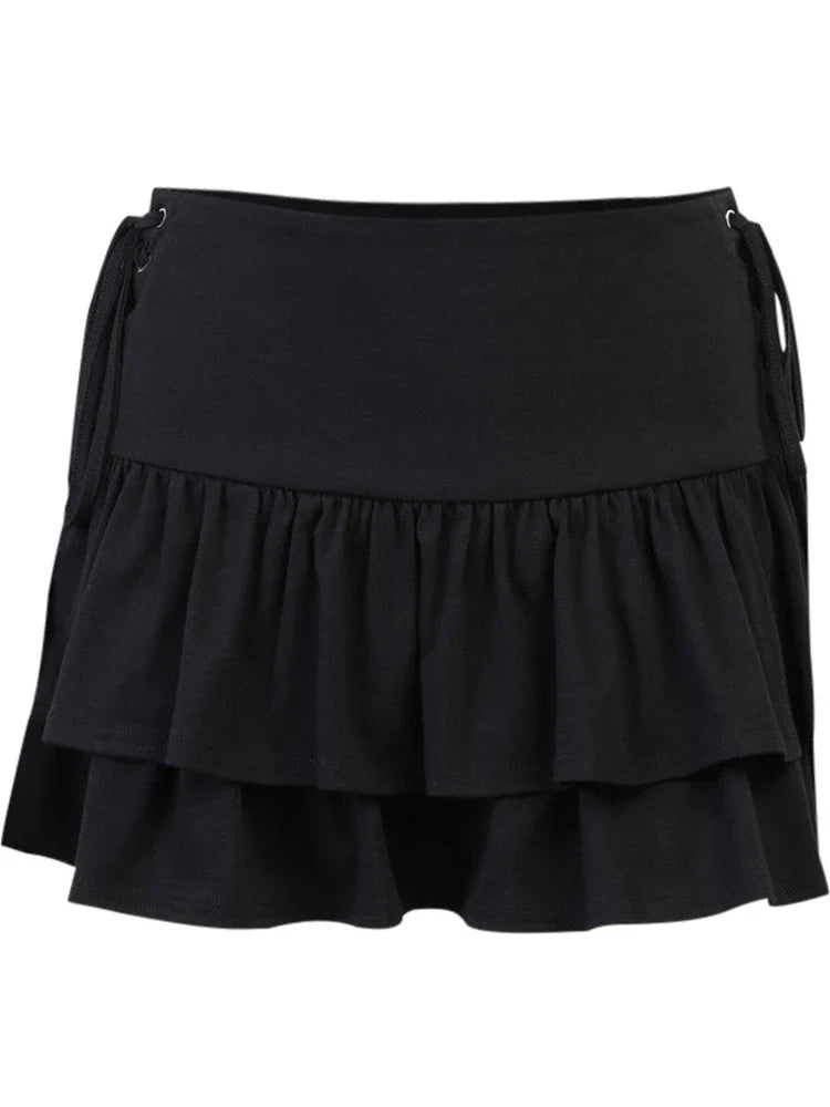 Women's Mall-Goth Bandage Mini Skirt - product image 6