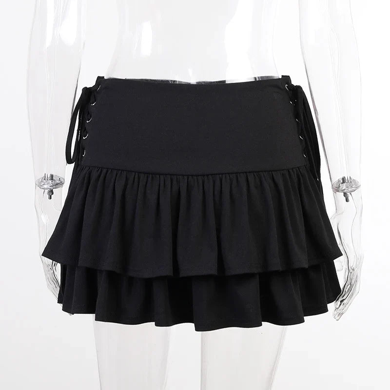 Women's Mall-Goth Bandage Mini Skirt - product image 20