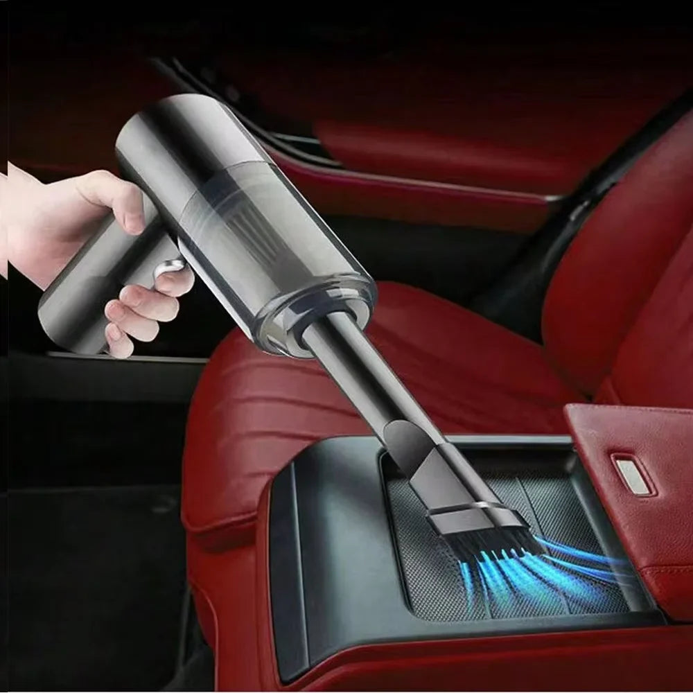 Handheld car vacuum cleaner, 15000pa portable cordless, dual use of blowing and suctionmulti-nozzles, for car, home, pet, office-0