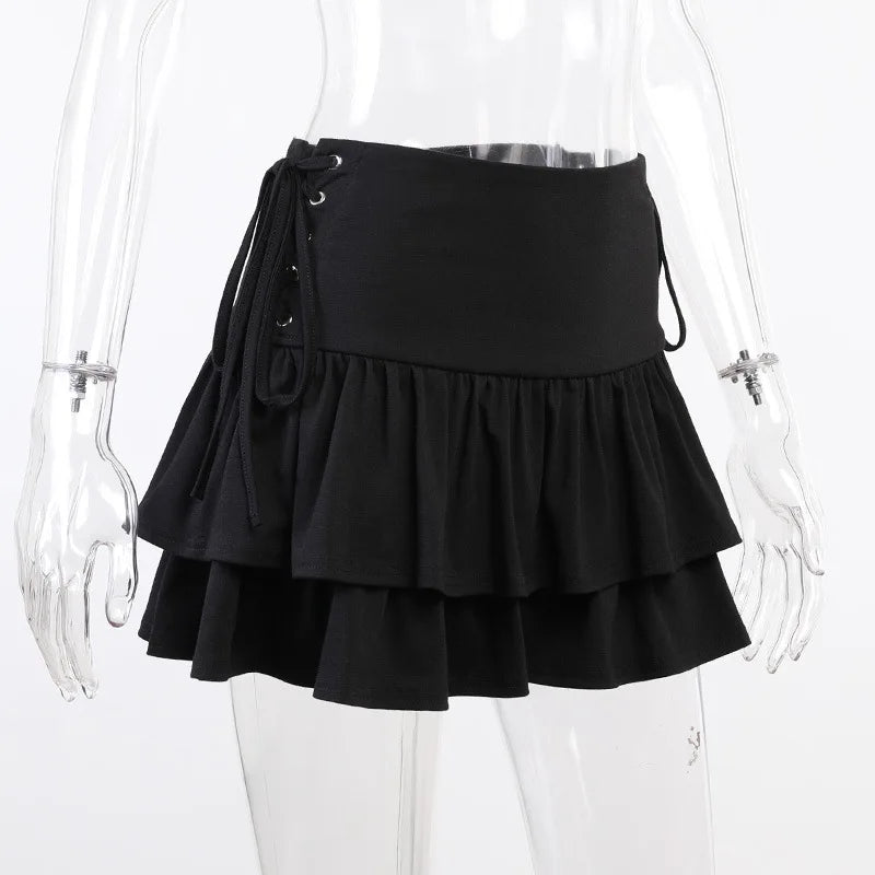 Women's Mall-Goth Bandage Mini Skirt - product image 21