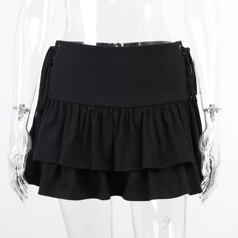 Women's Mall-Goth Bandage Mini Skirt - product image 10
