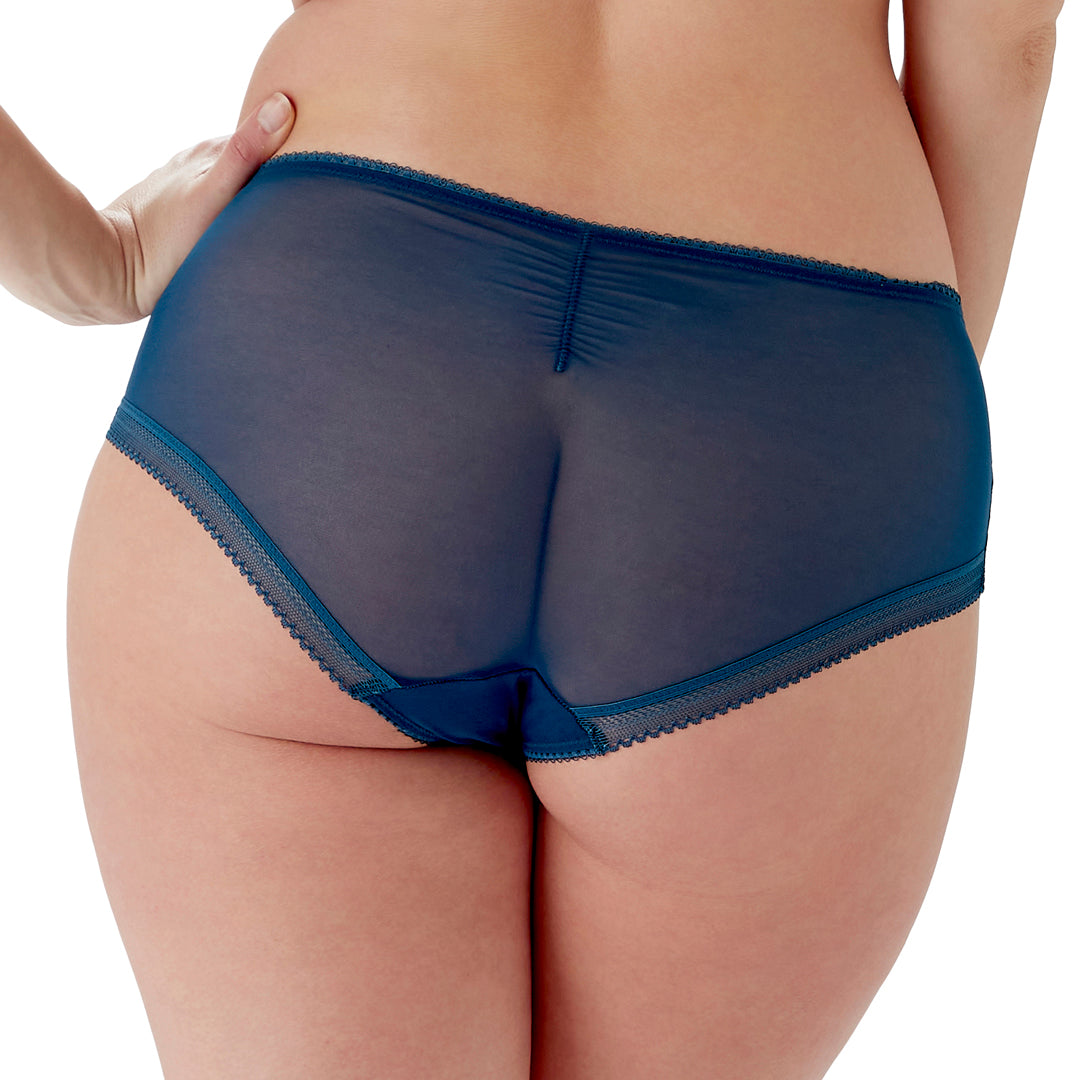 Gossard Swirl Sheer Short Panty-1
