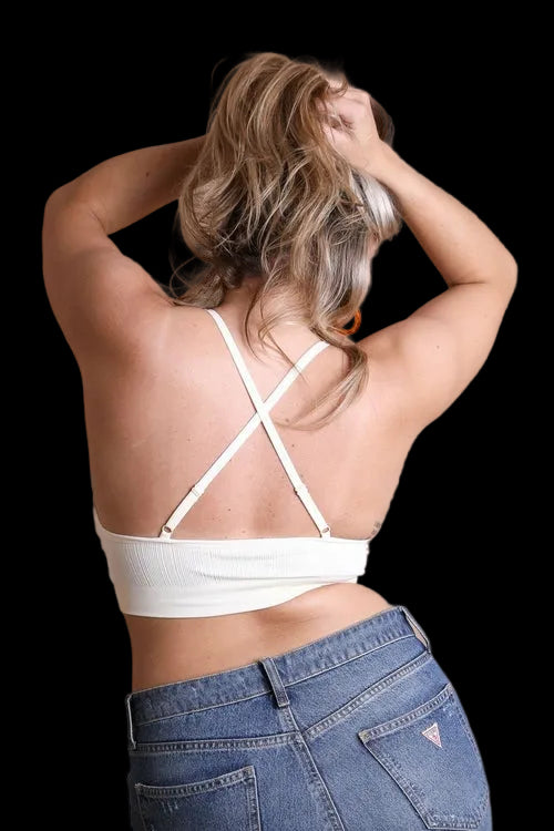 Crochet Lace Bralette Plus