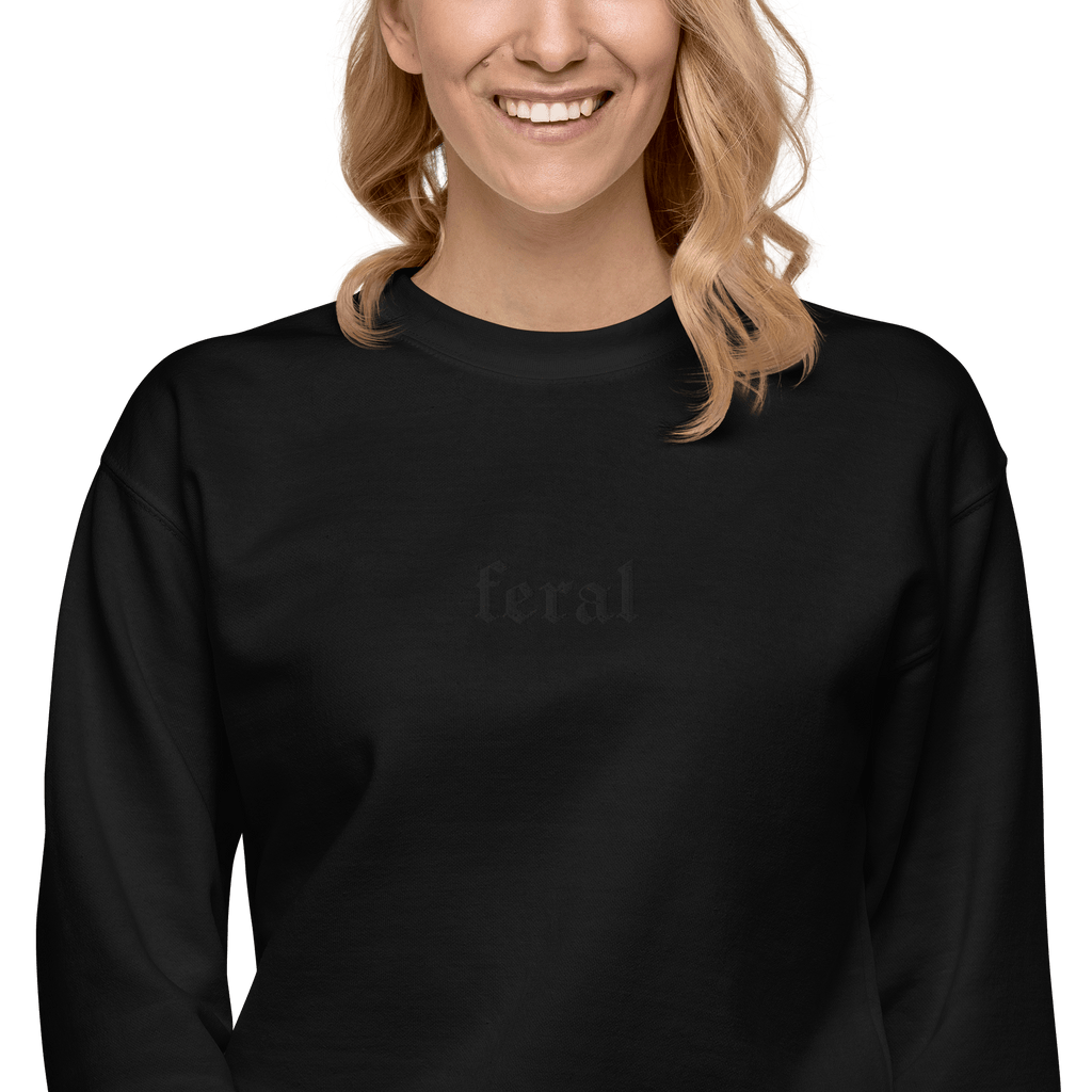 Feral Blackout Embroidered Sweatshirt - product image 14