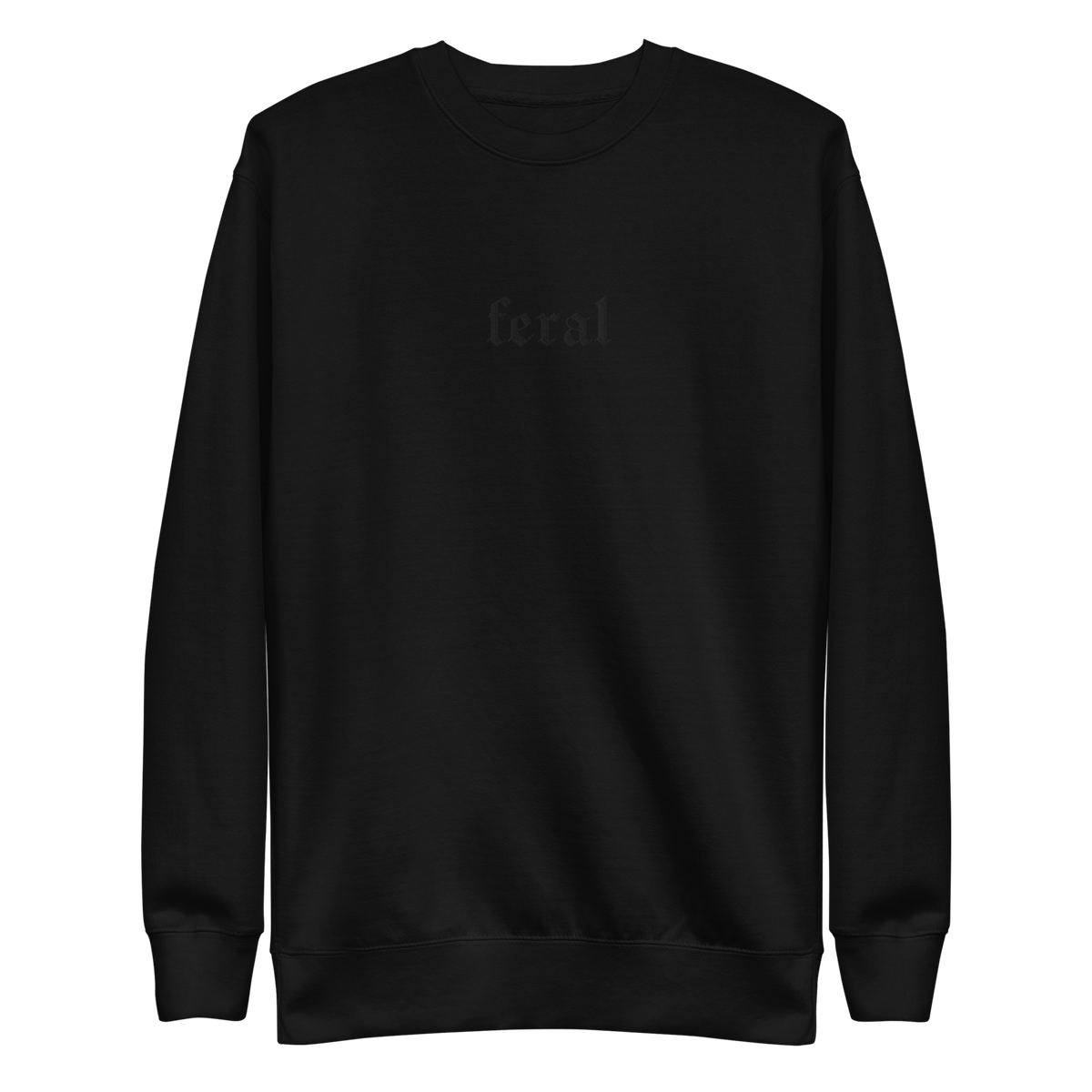 Feral Blackout Embroidered Sweatshirt - product image 3