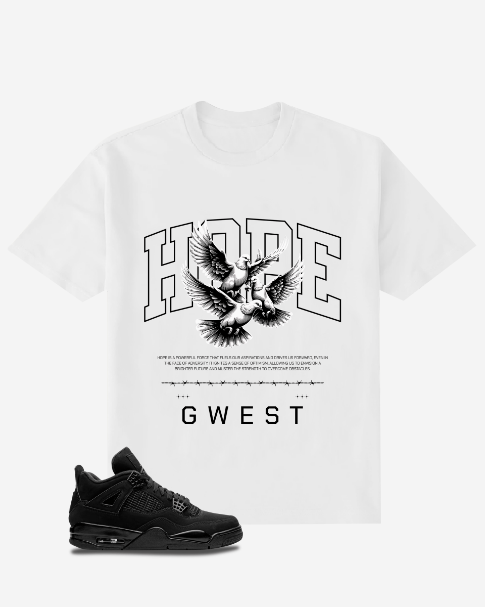 White G West Hope oversized T-shirt - product image 1