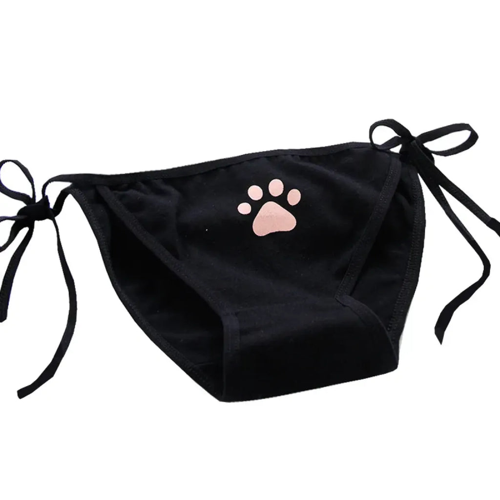 Women's Cat-Paw Tie-Side Panties - product image 3