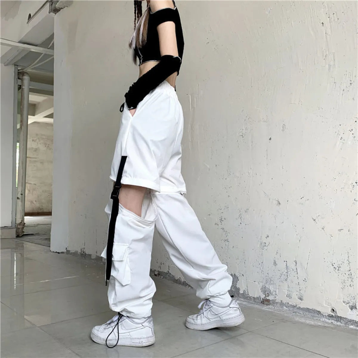 Korean Techwear Cargo Pants