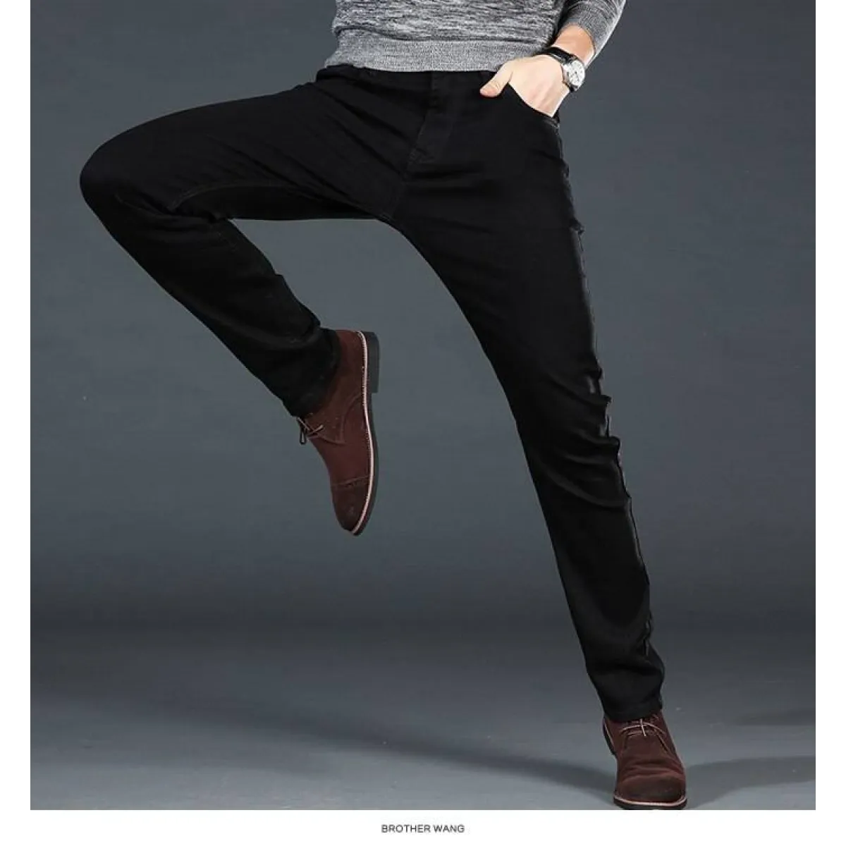 Men's Classic Slim Fit Denim