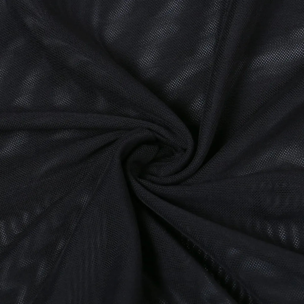 Punk Gothic Eyelet Mesh Skirt - product image 23