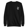 Rock On Skeleton Embroidered Sweatshirt - product image 2
