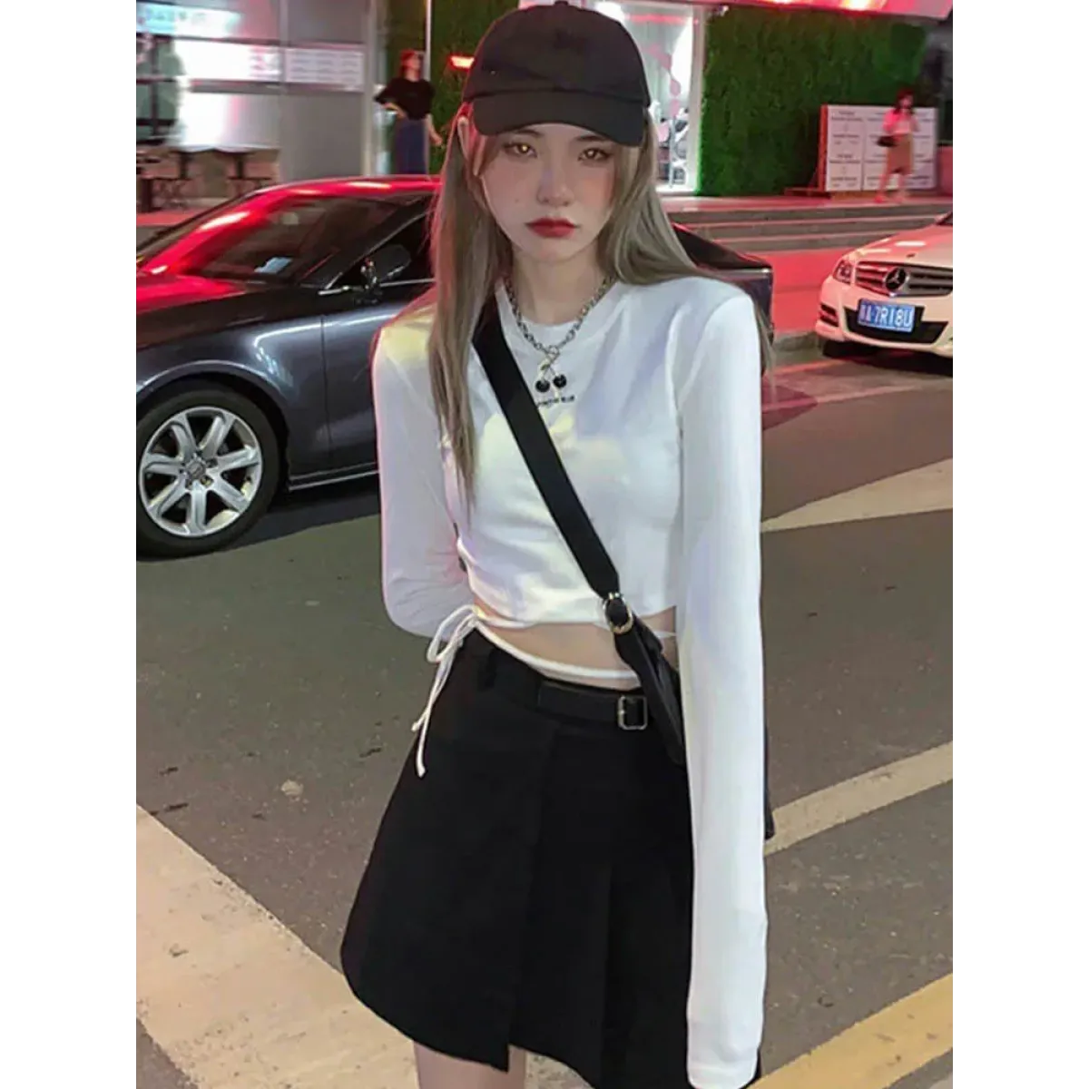 Sexy Crop Long Sleeve T-Shirt - product image 6