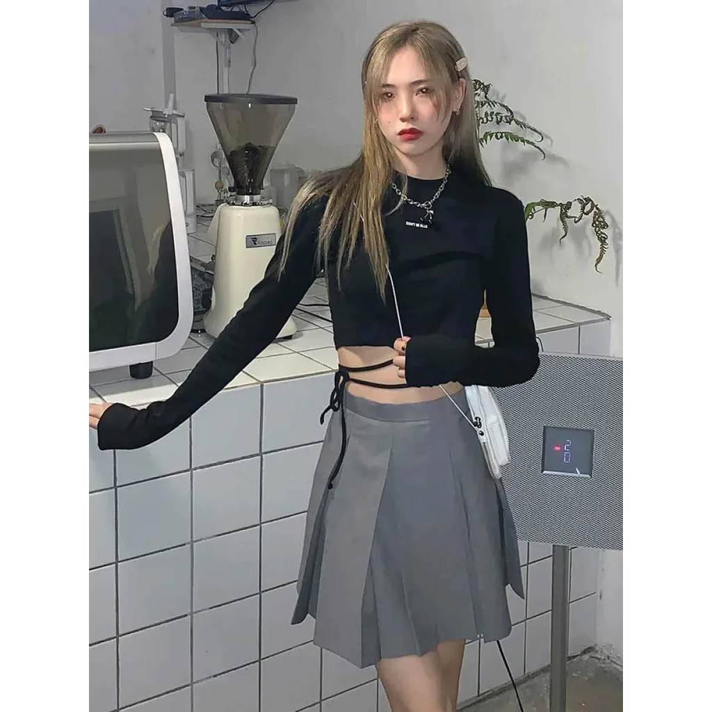 Sexy Crop Long Sleeve T-Shirt - product image 7