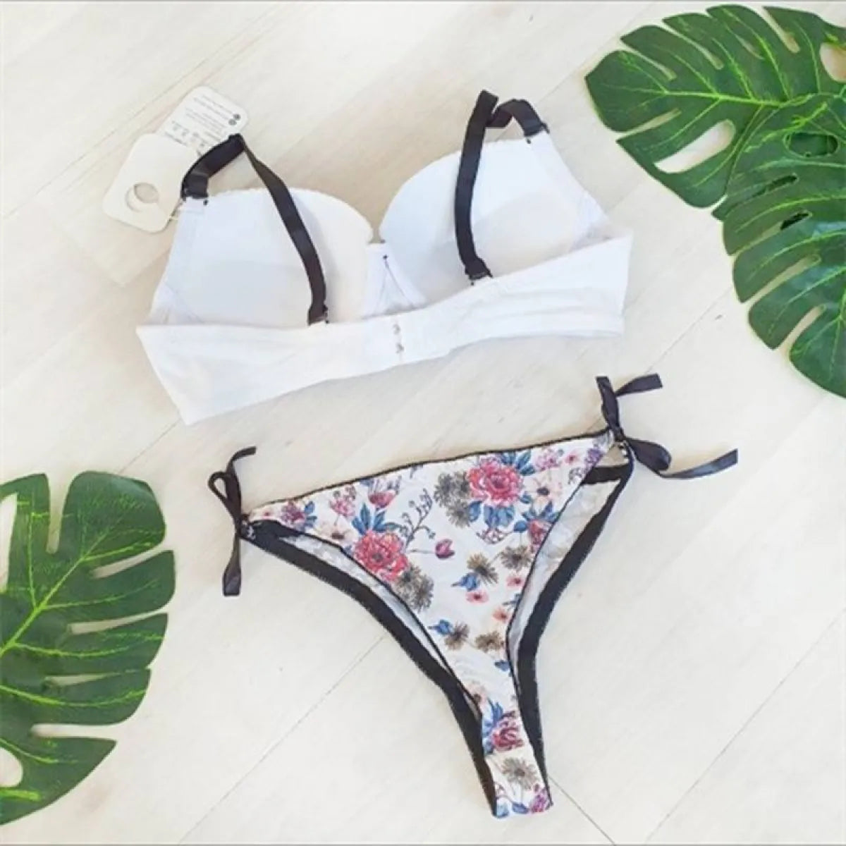 Sexy Floral Bra - Thong Set - product image 5