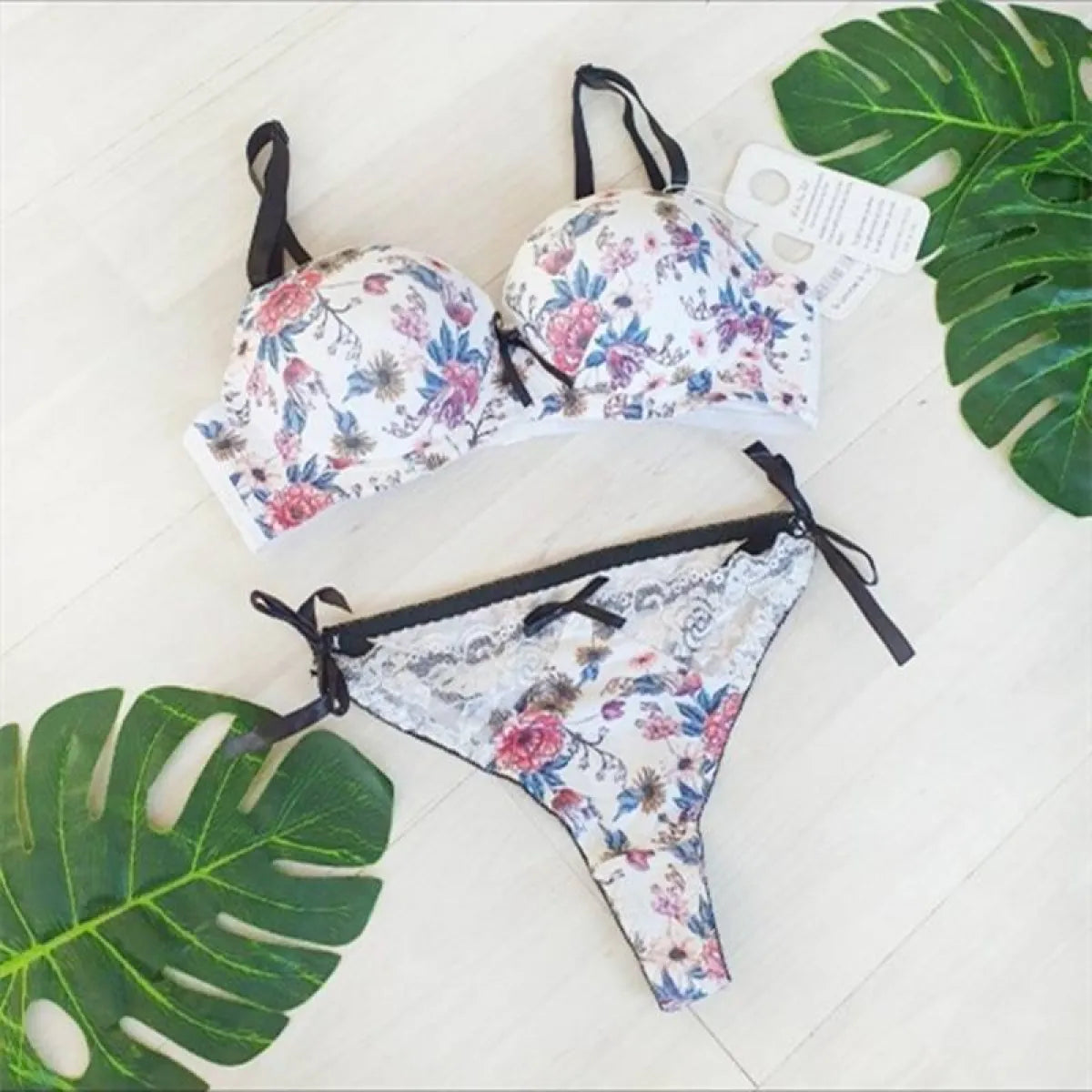 Sexy Floral Bra - Thong Set - product image 9