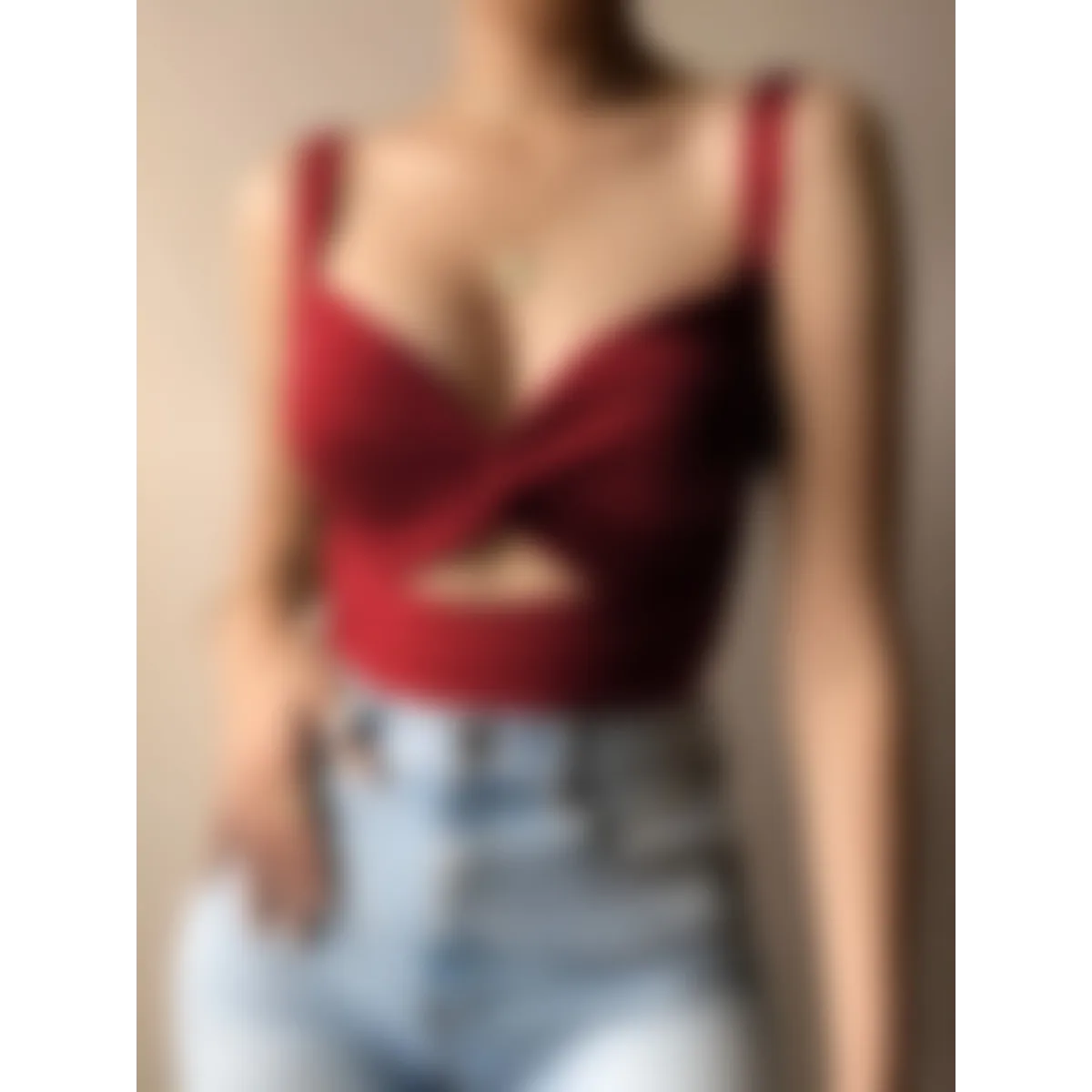 Sexy Sleeveless Crop Top - product image 6